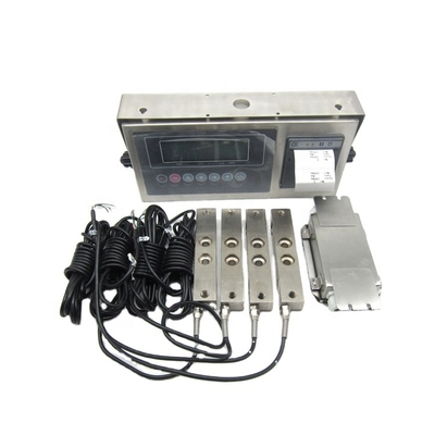 2 Ton Double Ended Shear Beam Load Cell with IP67 Protection and Durable Alloy Steel Construction by Sensorcon