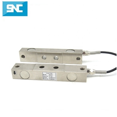 2 Ton Double Ended Shear Beam Load Cell with IP67 Protection and Durable Alloy Steel Construction by Sensorcon
