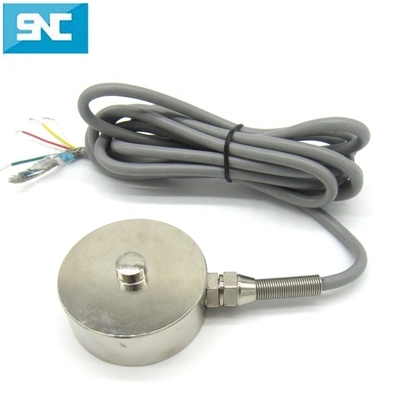 SC201GCL Pancake Load Cell Button Weight Sensor 2T/3T/5T for Vehicle Weighing Insulation Resistance 5000 M Ohm / 50V