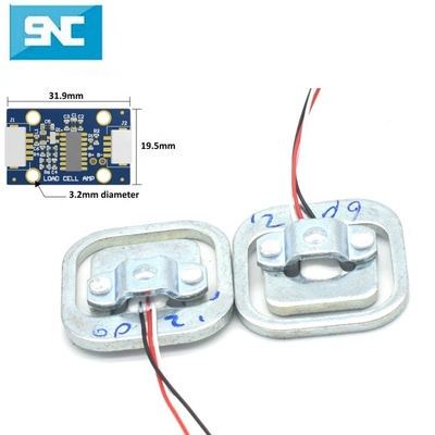 Output Resistance 1000±10Ω Half Bridge Load Cell 4pcs 50kg 200kg Hx711 Ad Module for Body Scale Excitation Voltage 5-10VDC