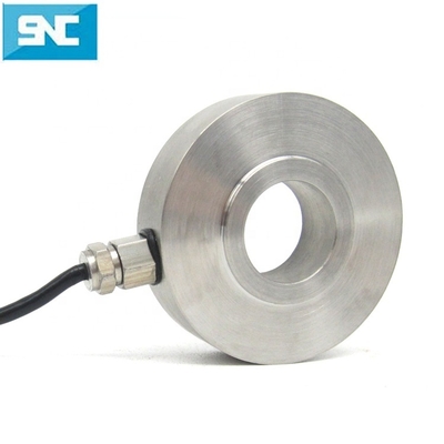 SC220 50kg-5T Stainless Steel Low Profile Ring-Torsion Through-Hole Washer Type Ring Through Hole Force Sensor Donut Load Cell