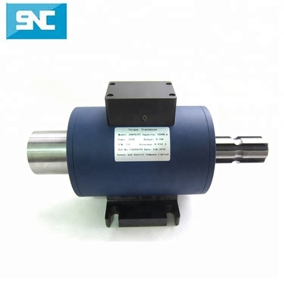 Shaft Rotary Torque Sensor with 50Nm to 100 000Nm Force Measurement and Strain Gauge Technology Output