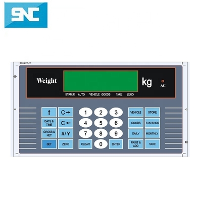 AC/DC Power Supply Stainless Steel Truck Scale Indicator with Built-in Printer and 8X350ohm or 16x700ohm Load Cell Connection
