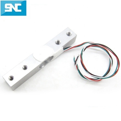 80x12.7x12.7mm Aluminum Mini Beam Full Bridge Micro Load Cell Sensor with 1kg to 50kg Capacity and 0.05% Accuracy Class