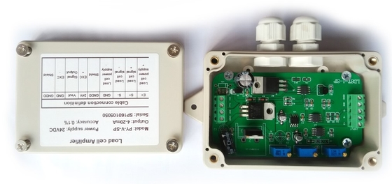 IP65 Protection Level 4-20mA Load Cell Signal Amplifier Module for Market Fixed Installation