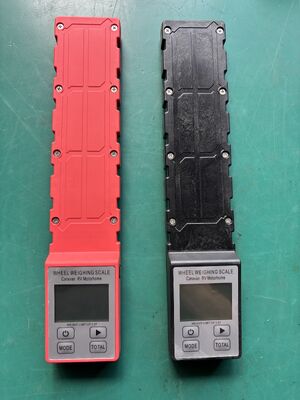1500 kg Motorhome Vehicle Scale RV Weight Control Yellow 1000KG 4WD Camper with LCD Display and Carbon Steel Pattern