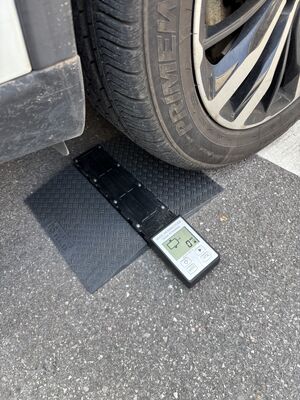 Caravan Weight Control Yellow 1000KG 4WD Camper Motorhome Scale Load RV Scale 1500 kg Motorhome Vehicle Scale