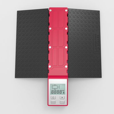 Caravan vehicle scales up to 1,500 kg for caravans & motorhomes + ramp for vehicle scales in a set
