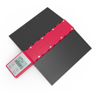 1500 kg Motorhome Vehicle Scale RV Weight Control Yellow 1000KG 4WD Camper with LCD Display and Carbon Steel Pattern